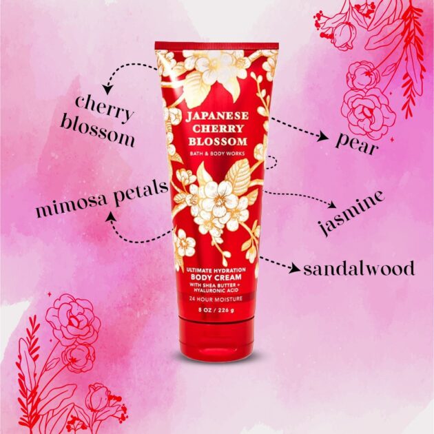 ⁦Japanese Cherry Blossom Ultimate Hydration Body Cream⁩ - الصورة ⁦2⁩